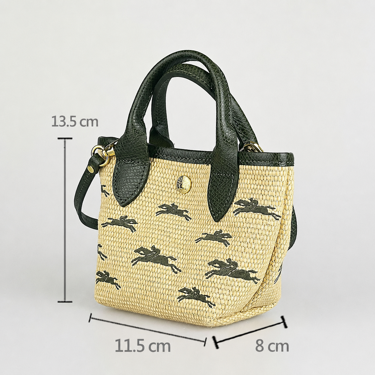 Longchamp Le Panier Pliage - XS Verde