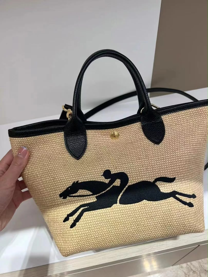 Longchamp Le Panier Pliage S - Preto