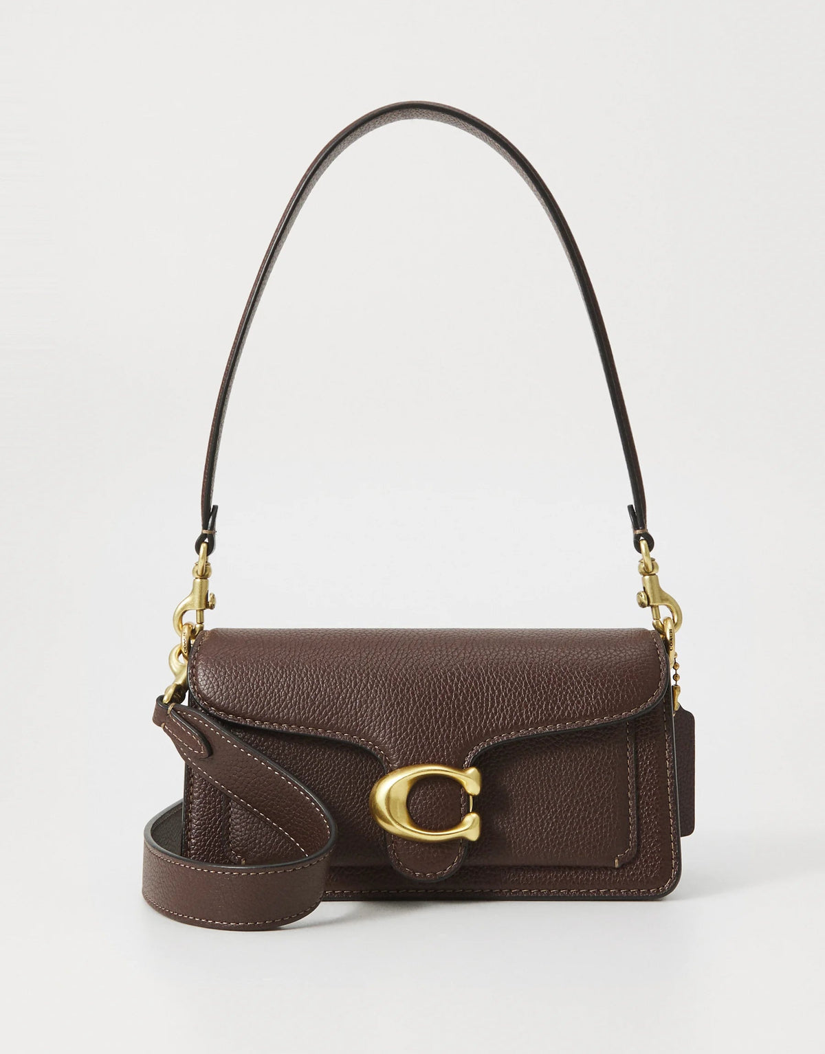Coach Tabby 20 · Castanho Escuro (Maple)