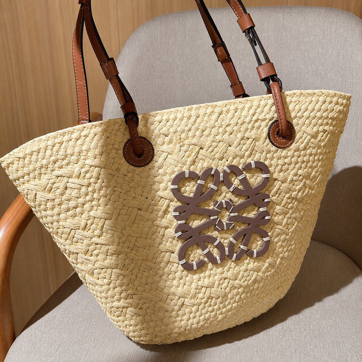 Loewe Medium Anagram Basket Bag