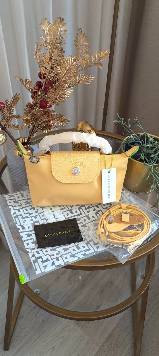 Longchamp Xs - Amarelo