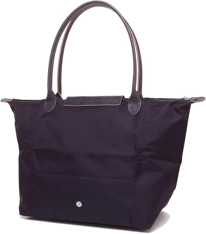 Longchamp L - Violeta com acabamento em rosa