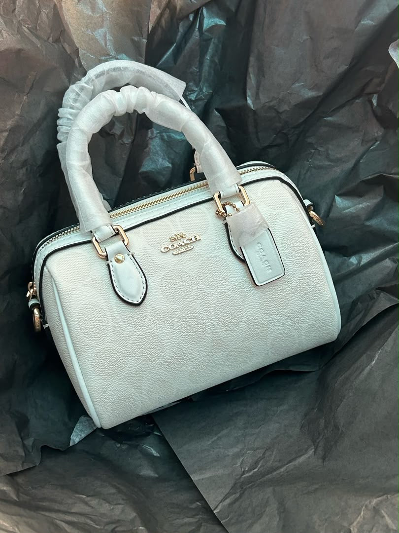 Coach Mini Rowan Satchel - Branco