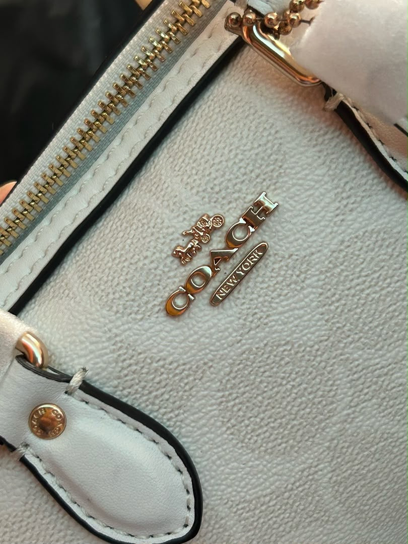 Coach Mini Rowan Satchel - Branco