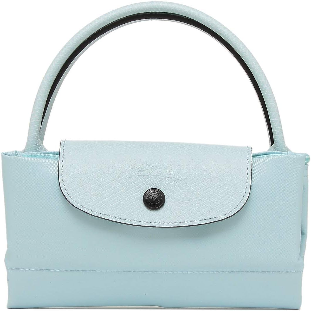 Longchamp S - Verde água com acabamento em preto