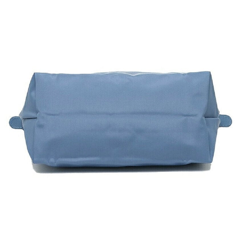 Longchamp L - Azul com acabamento em vermelho