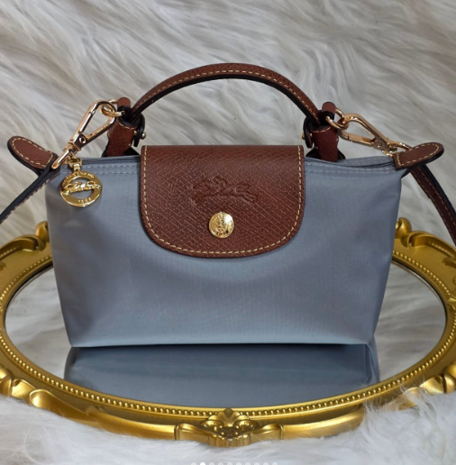 Longchamp Xs - Cinza Azulado
