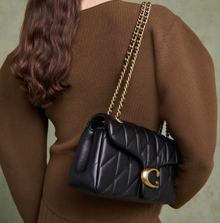Coach Quilted Tabby Bag 26 - Preto