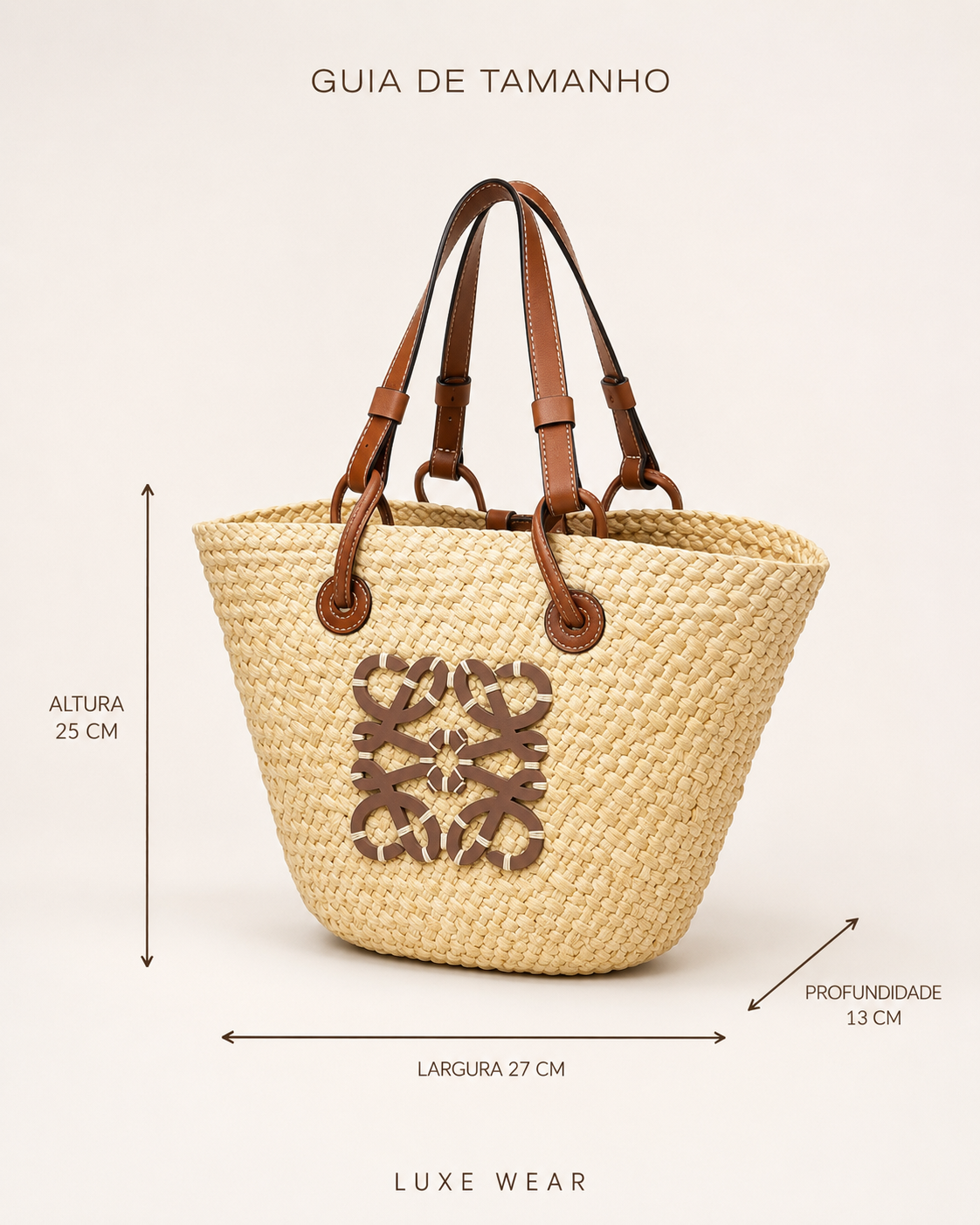 Loewe Medium Anagram Basket Bag