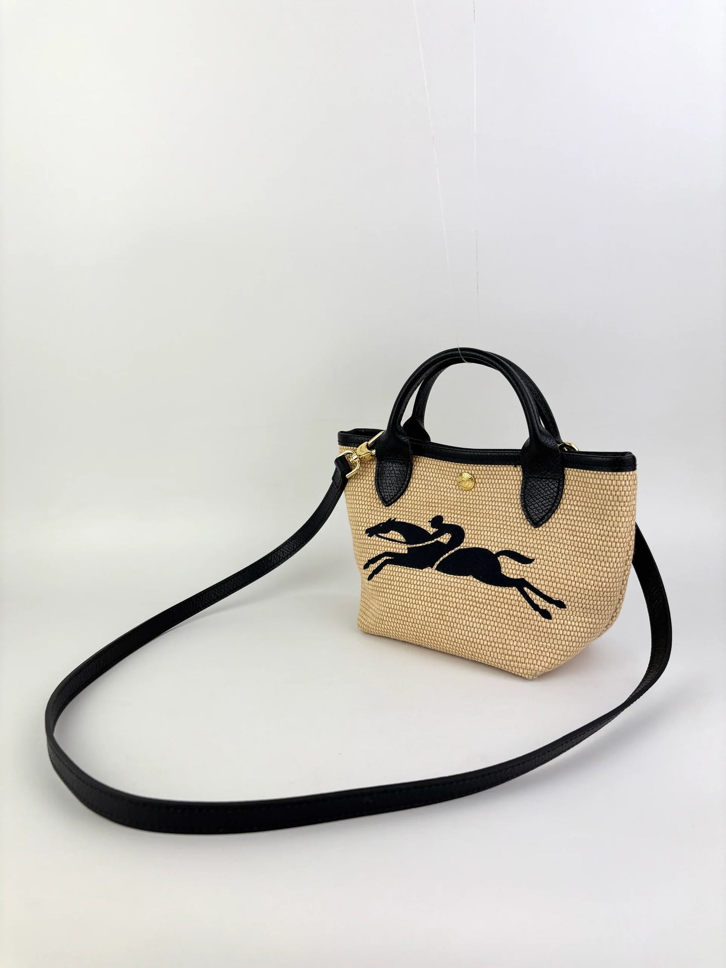Longchamp Le Panier Pliage XS - Preto