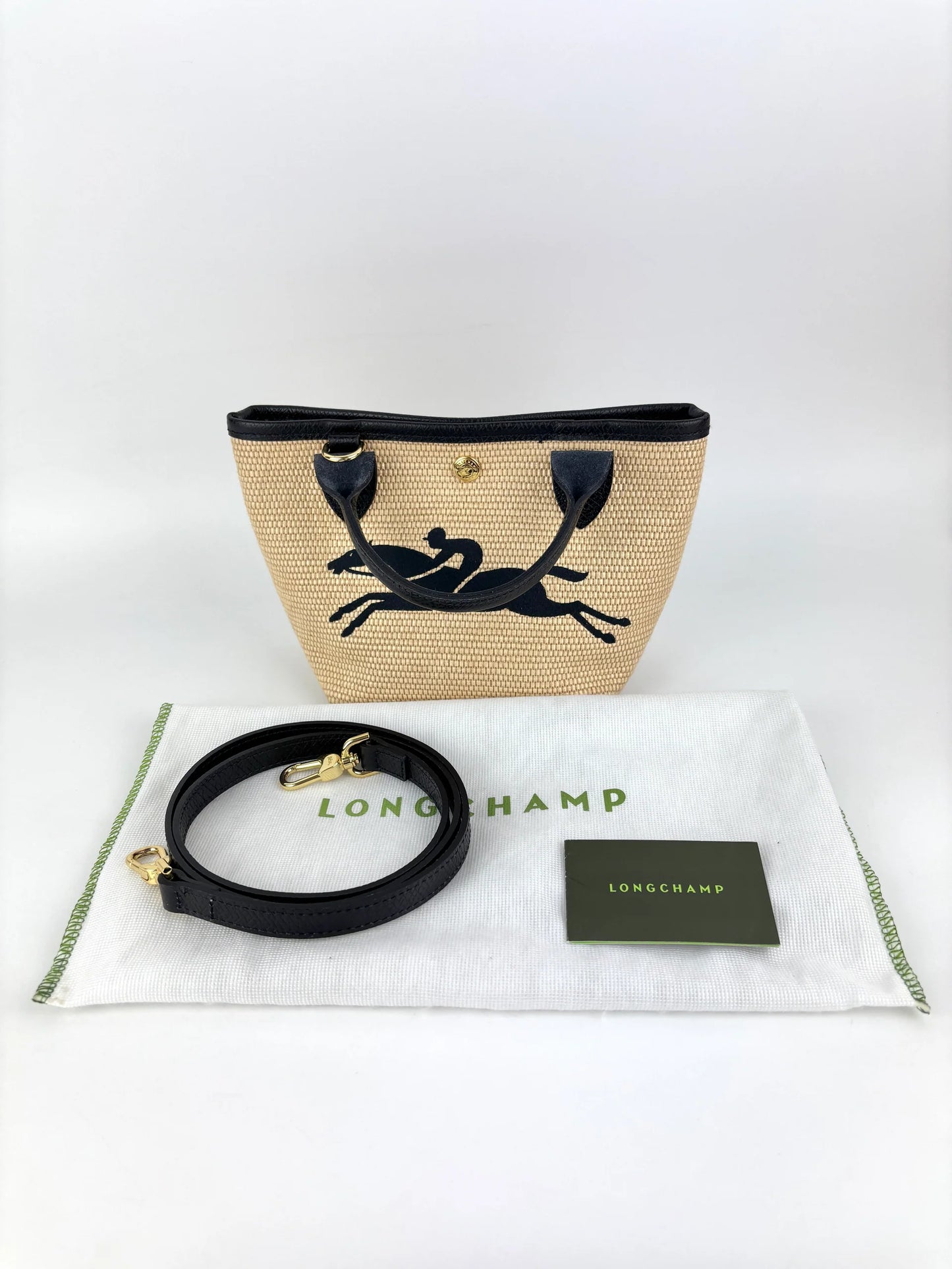 Longchamp Le Panier Pliage XS - Preto