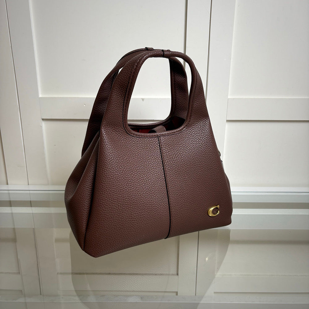 Coach Lana Shoulder 23 - Castanho escuro