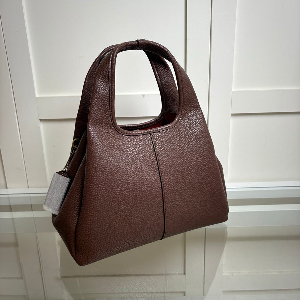Coach Lana Shoulder 23 - Castanho escuro