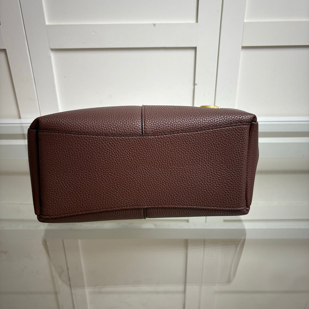 Coach Lana Shoulder 23 - Castanho escuro