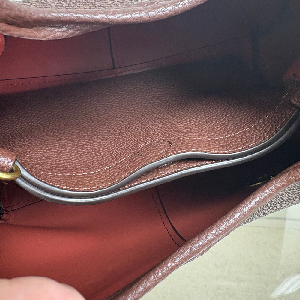 Coach Lana Shoulder 23 - Castanho escuro