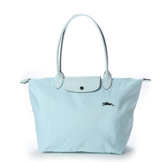 Longchamp L - Verde água com acabamento em preto