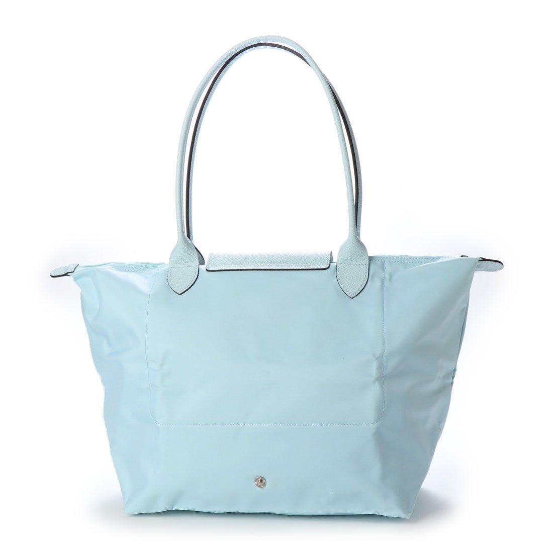 Longchamp L - Verde água com acabamento em preto