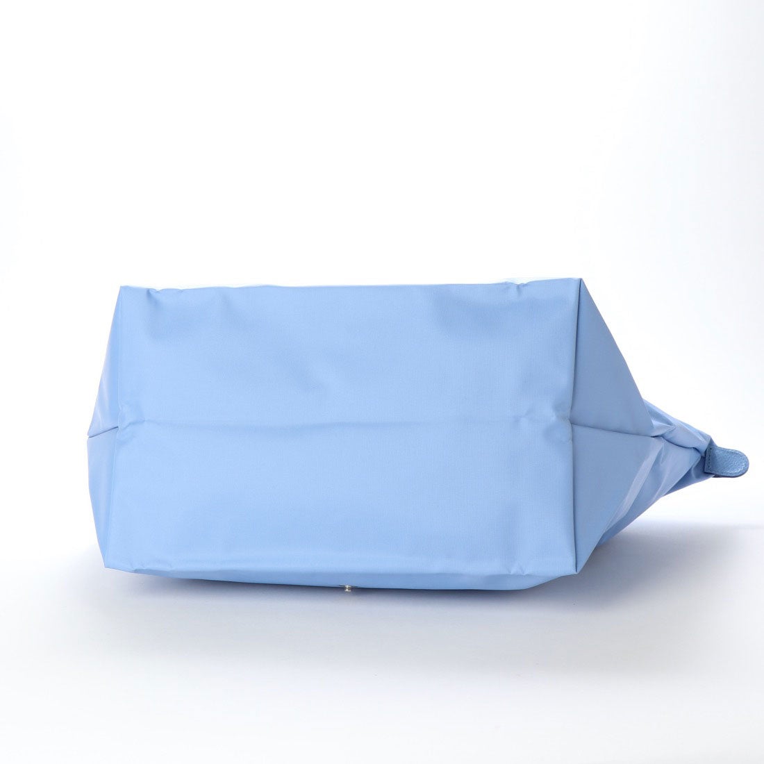 Longchamp L - Azul bebê com acabamento em azul marinho