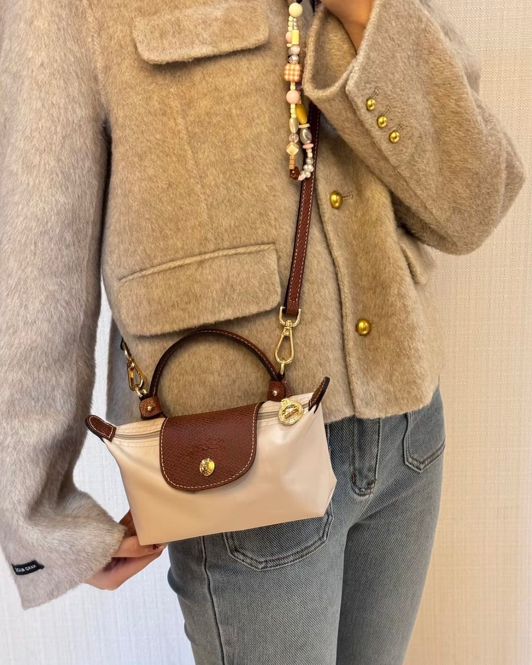 Longchamp Xs - Bege