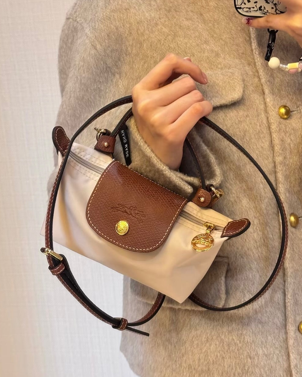Longchamp Xs - Bege