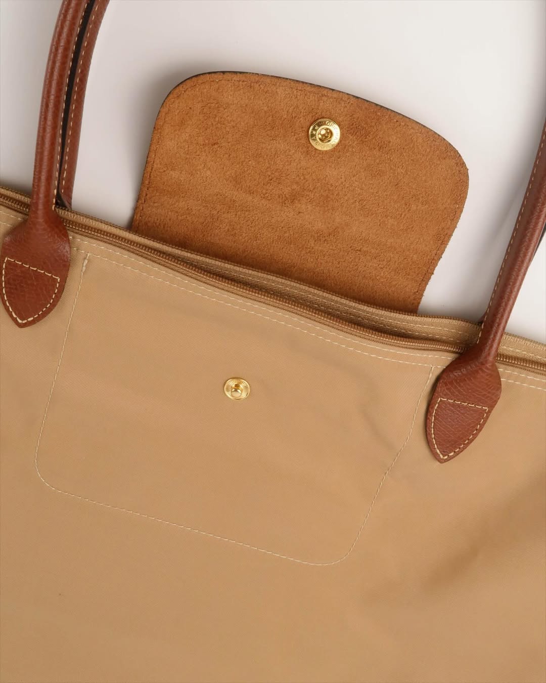 Longchamp M - Camel