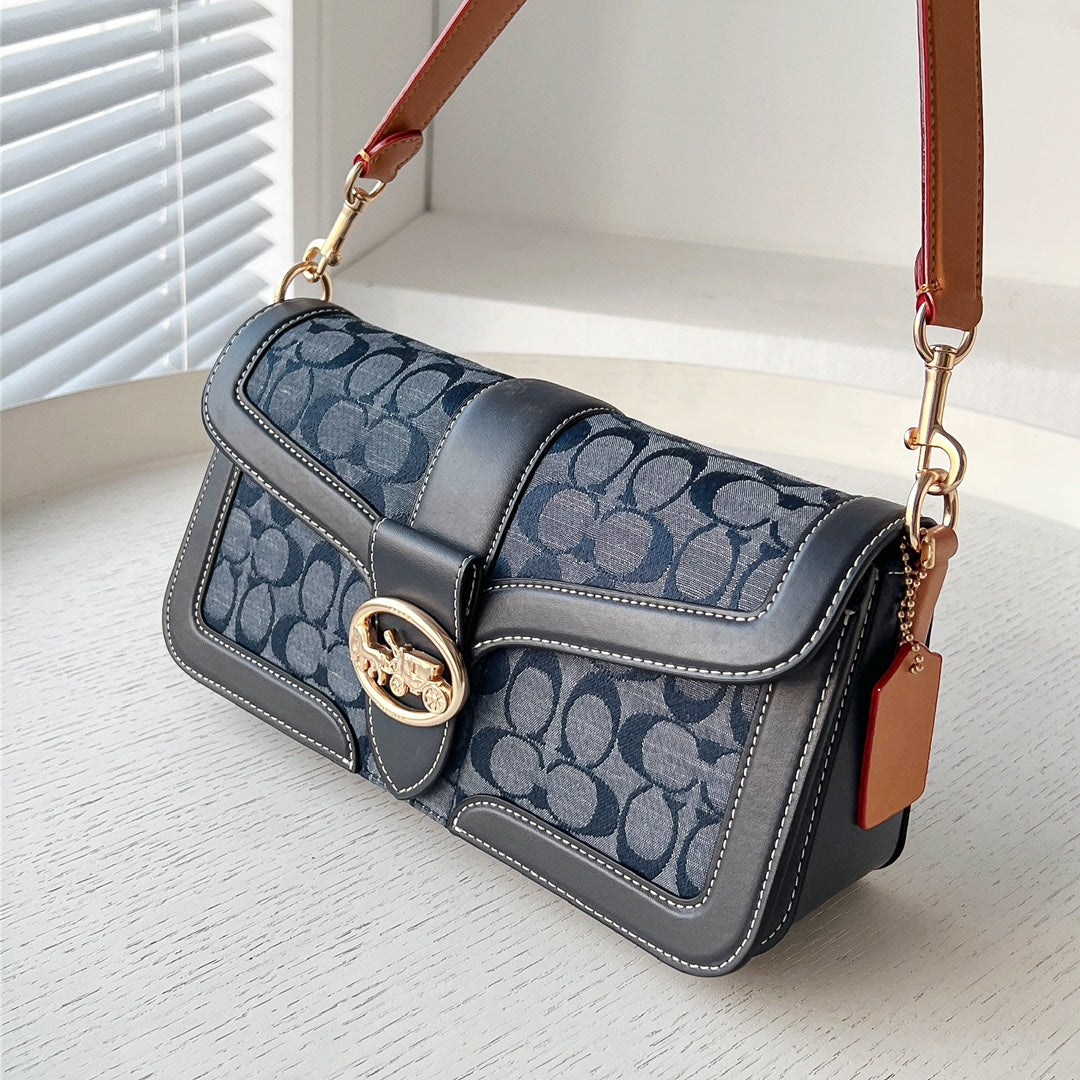 Coach Georgie Bag - Azul jeans