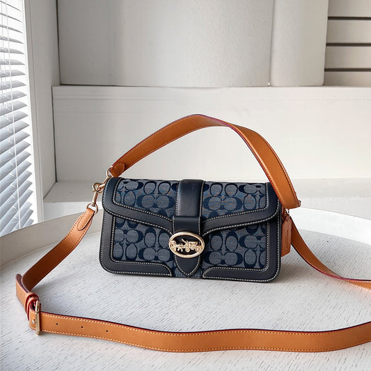 Coach Georgie Bag - Azul jeans