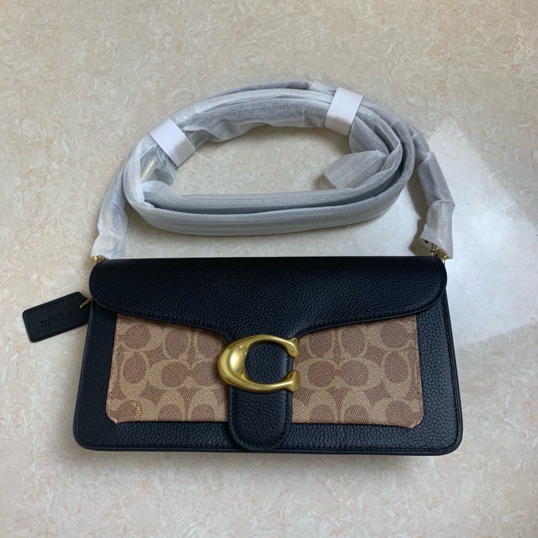 Coach Tabby 26 · Preto e castanho