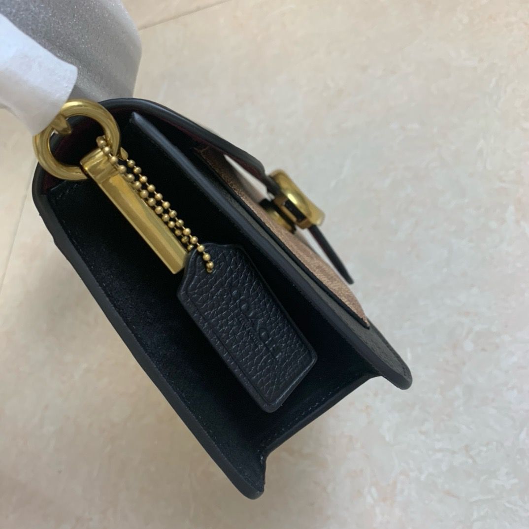 Coach Tabby 26 · Preto e castanho