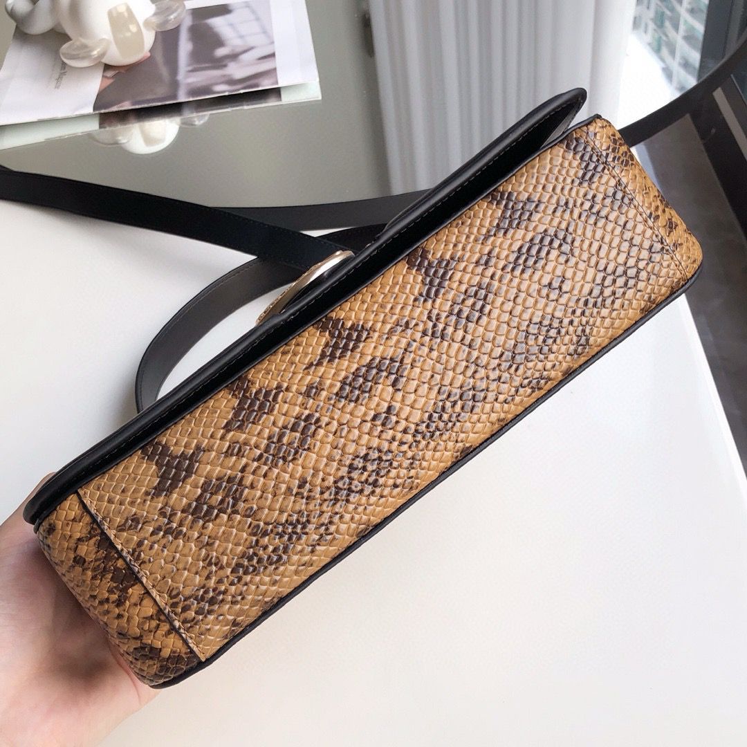 Coach Georgie Bag - Preto e bege