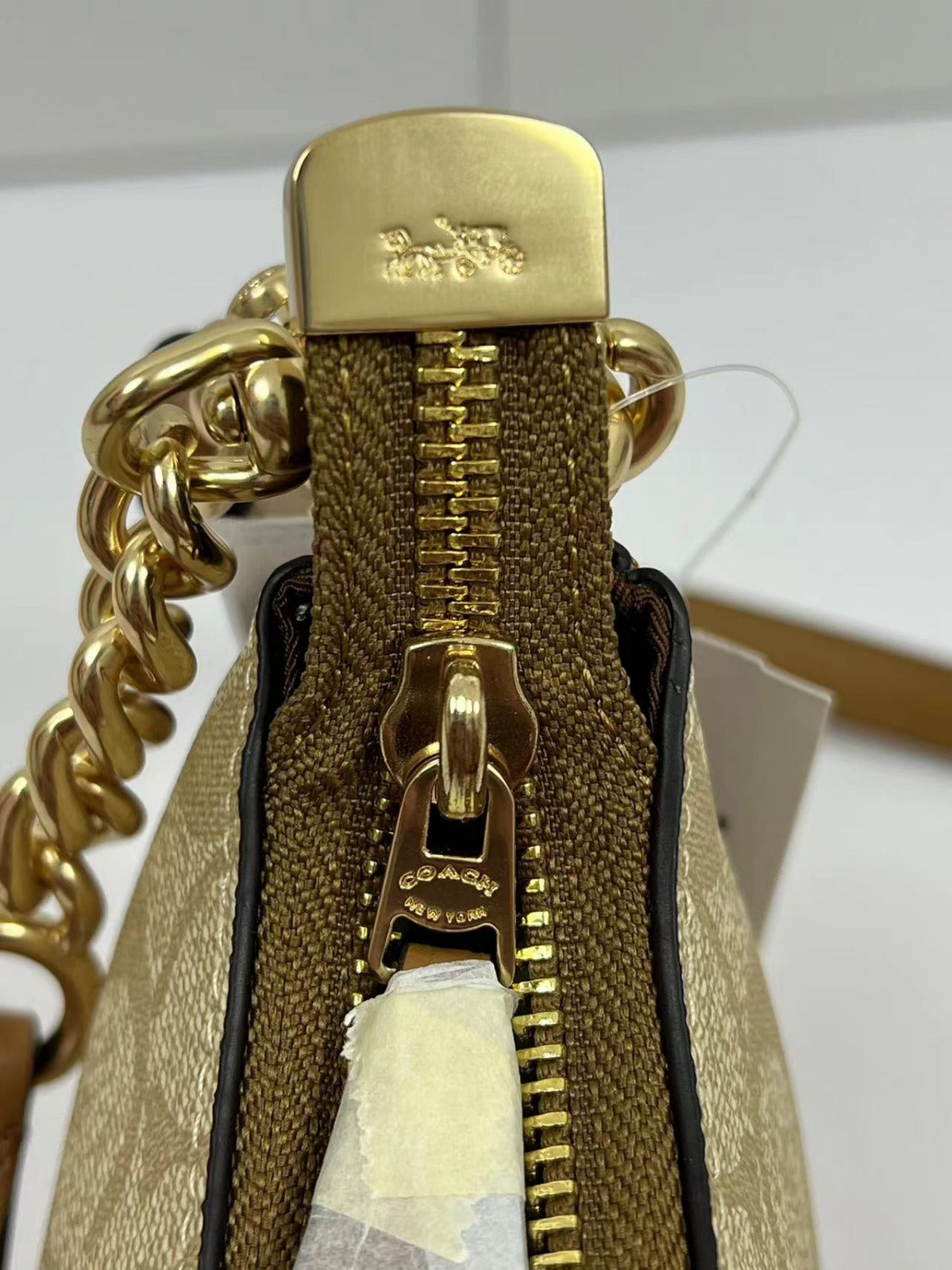 Coach Teri Shoulder Bag - Camel