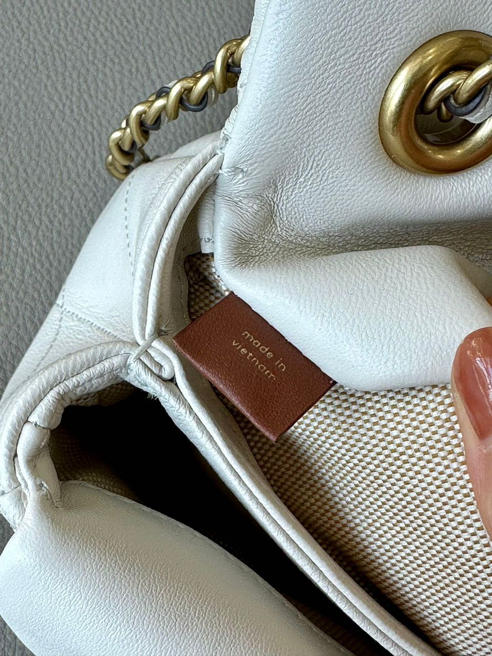 Coach Quilted Tabby Bag 20 - Branca