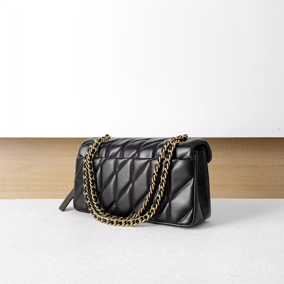 Coach Quilted Tabby Bag 26 - Preto