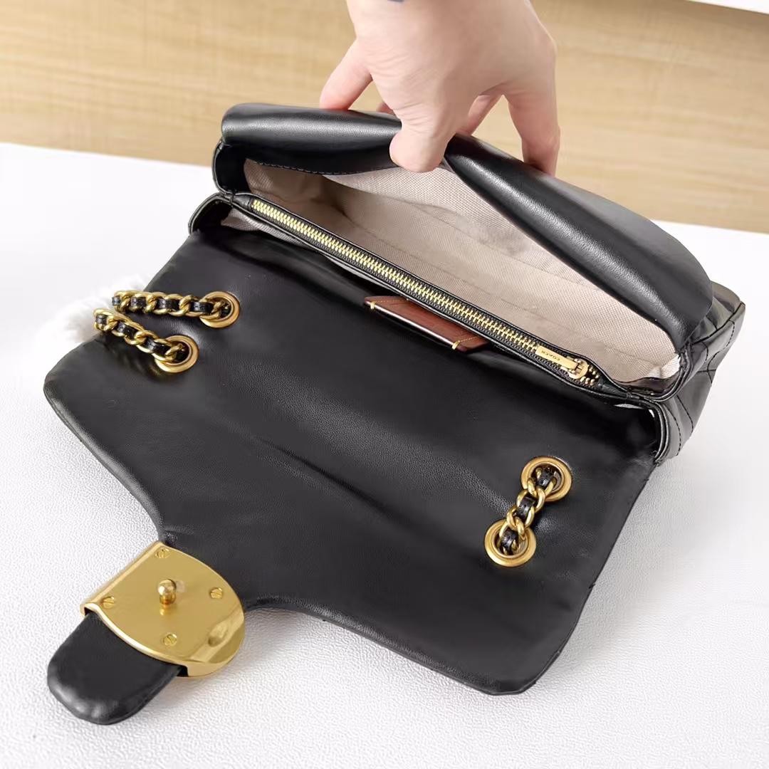 Coach Quilted Tabby Bag 26 - Preto