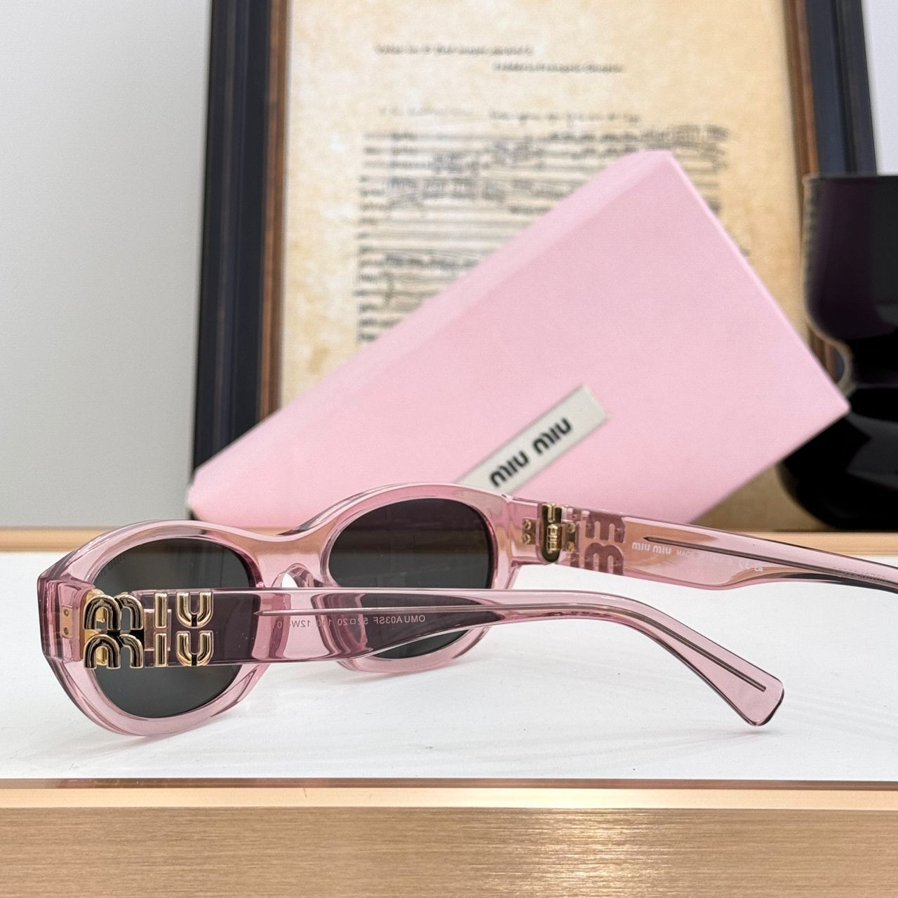 Óculos de sol Miu miu - Rosa