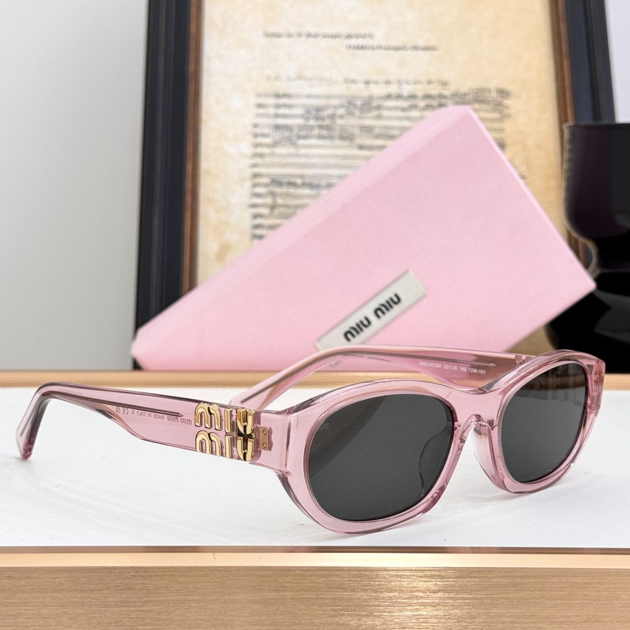 Óculos de sol Miu miu - Rosa