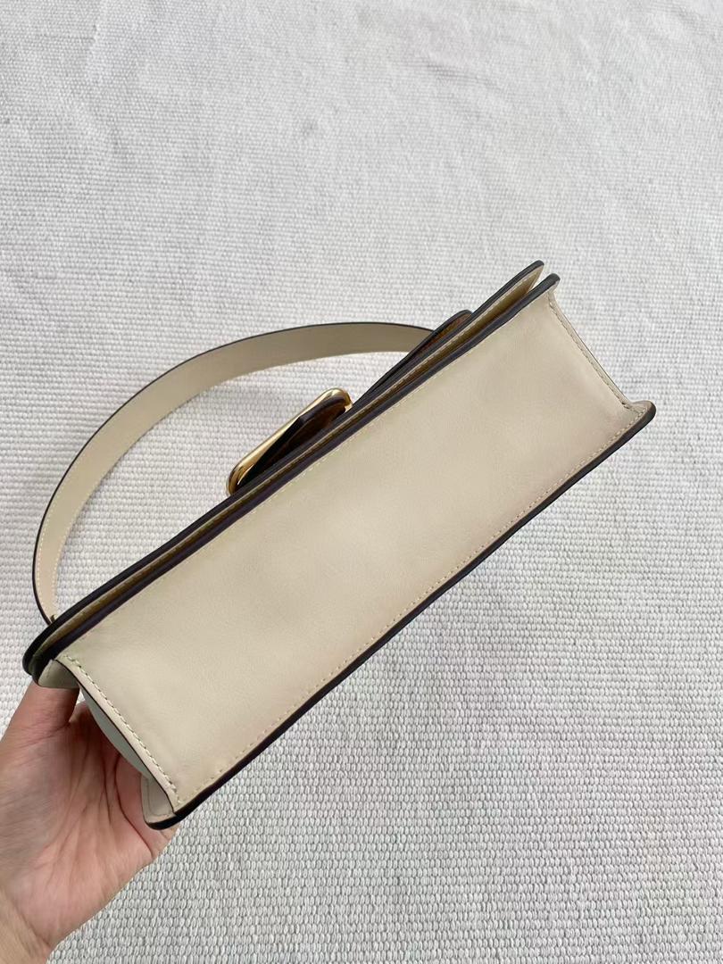 Coach Morgan Shoulder Bag 27 - Bege e castanho