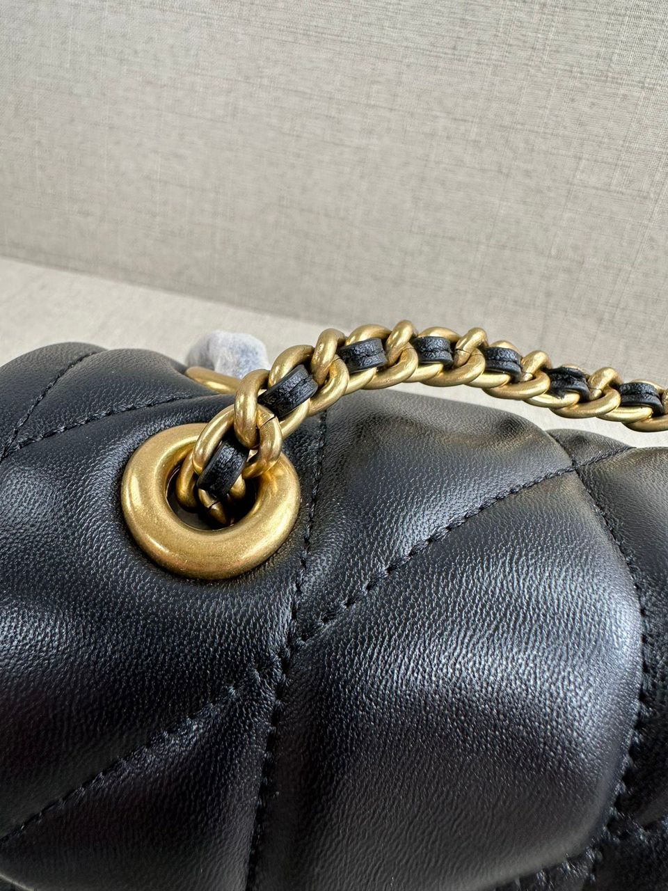 Coach Quilted Tabby Bag 20 - Preto