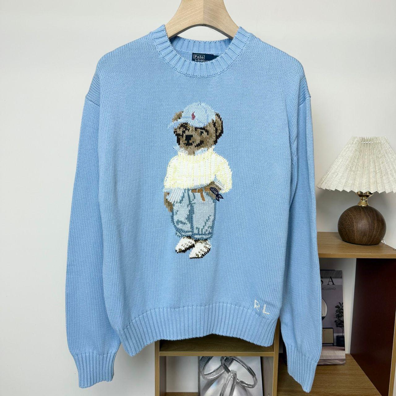 Polo Bear Ralph Lauren - Azul bebê