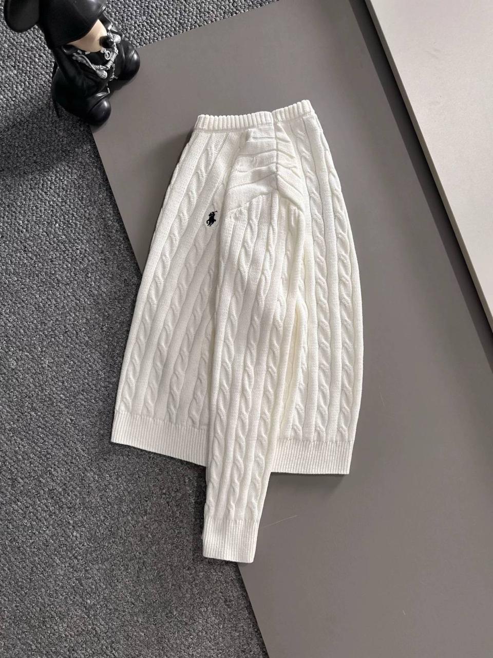 Polo Ralph Lauren em gola redonda -  Branco
