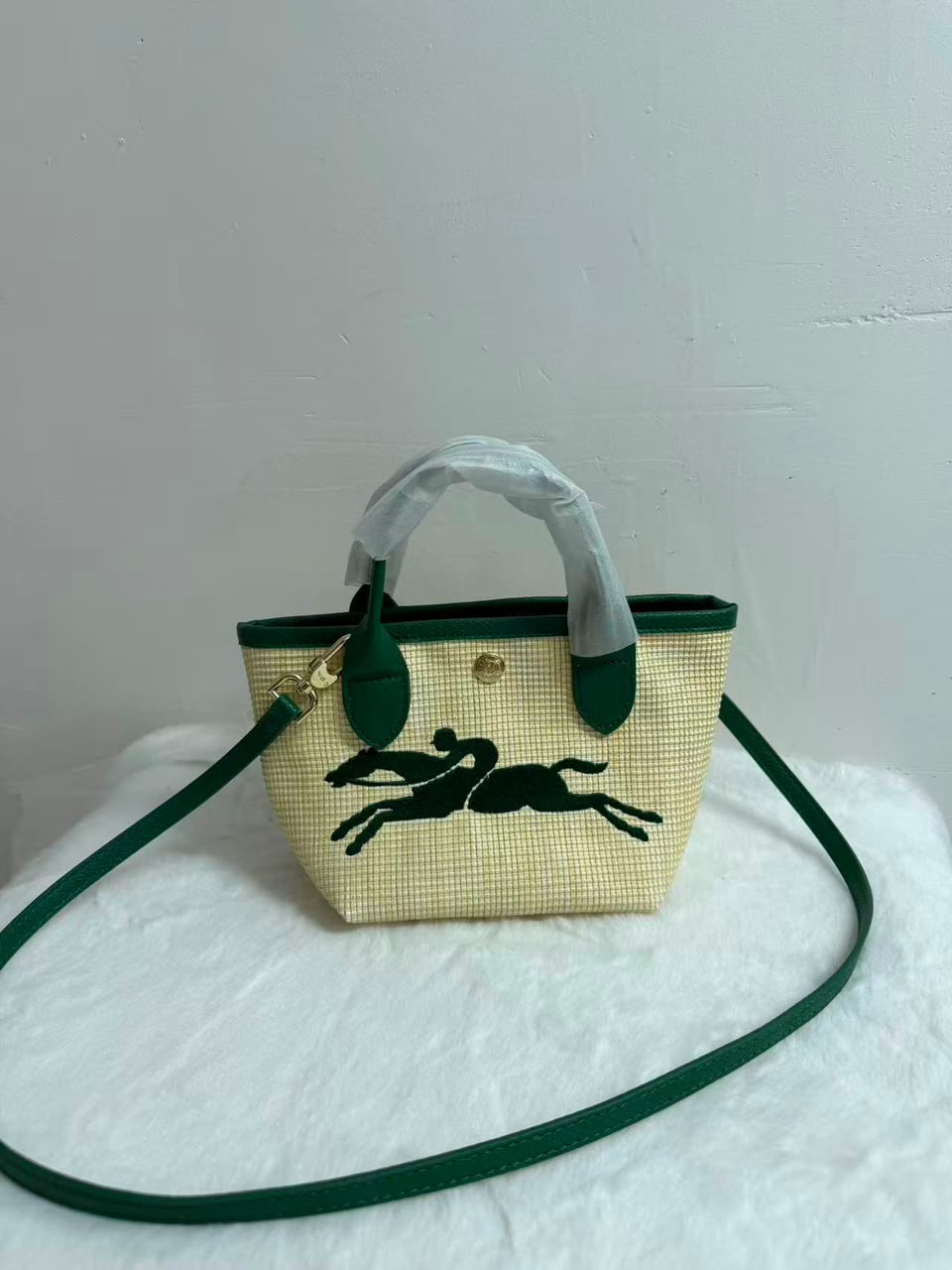 Longchamp Le Panier Pliage XS - Verde