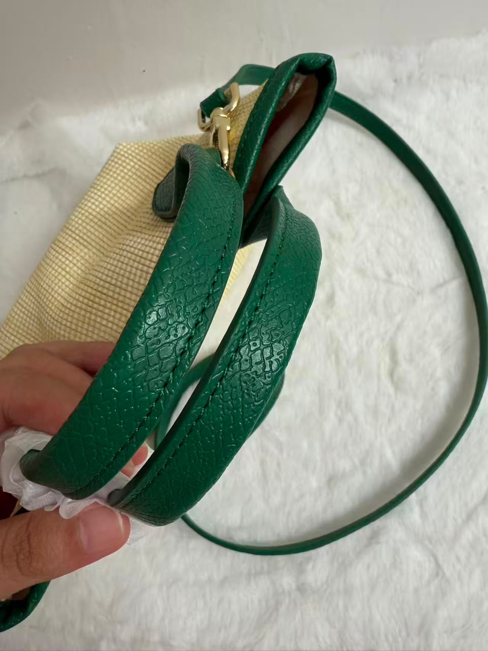 Longchamp Le Panier Pliage XS - Verde