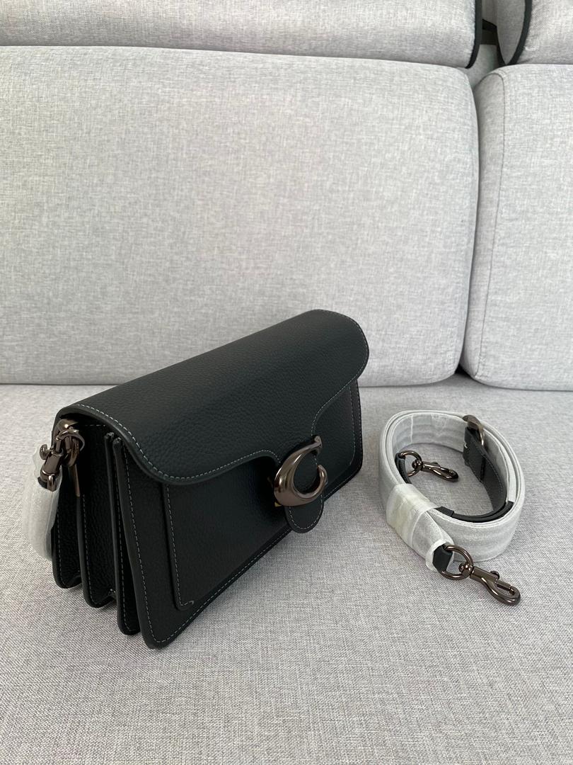Coach Tabby 20 - Preto prateado