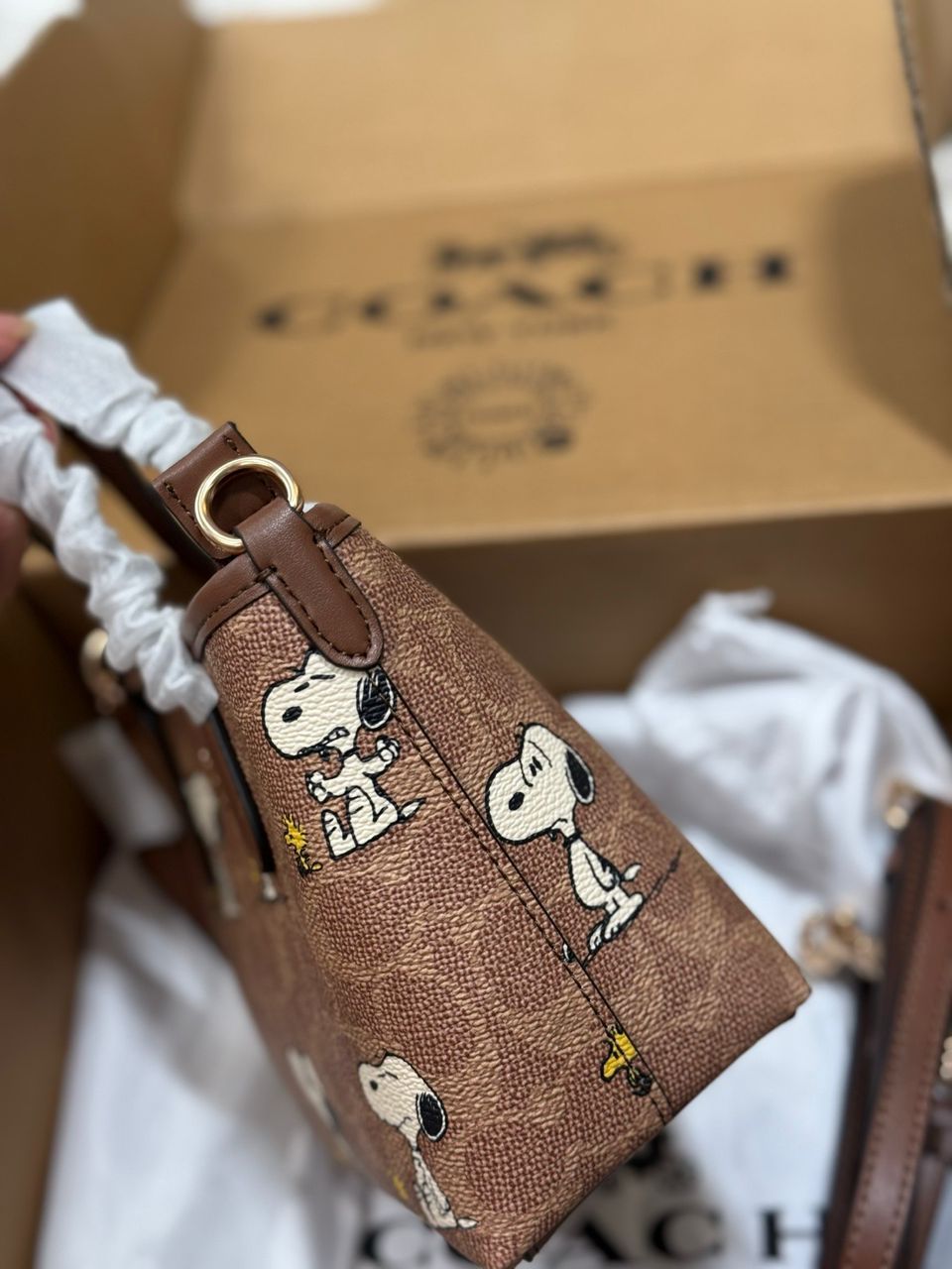 Coach City Tote Mini - Snoopy