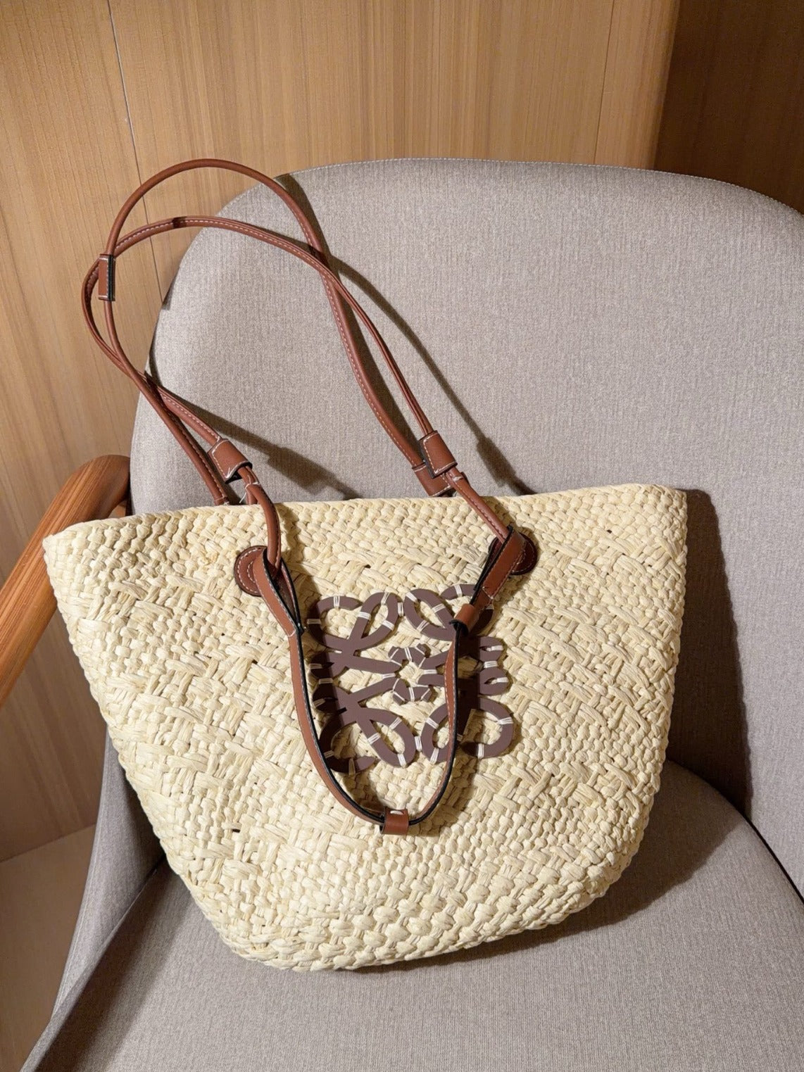 Loewe Medium Anagram Basket Bag