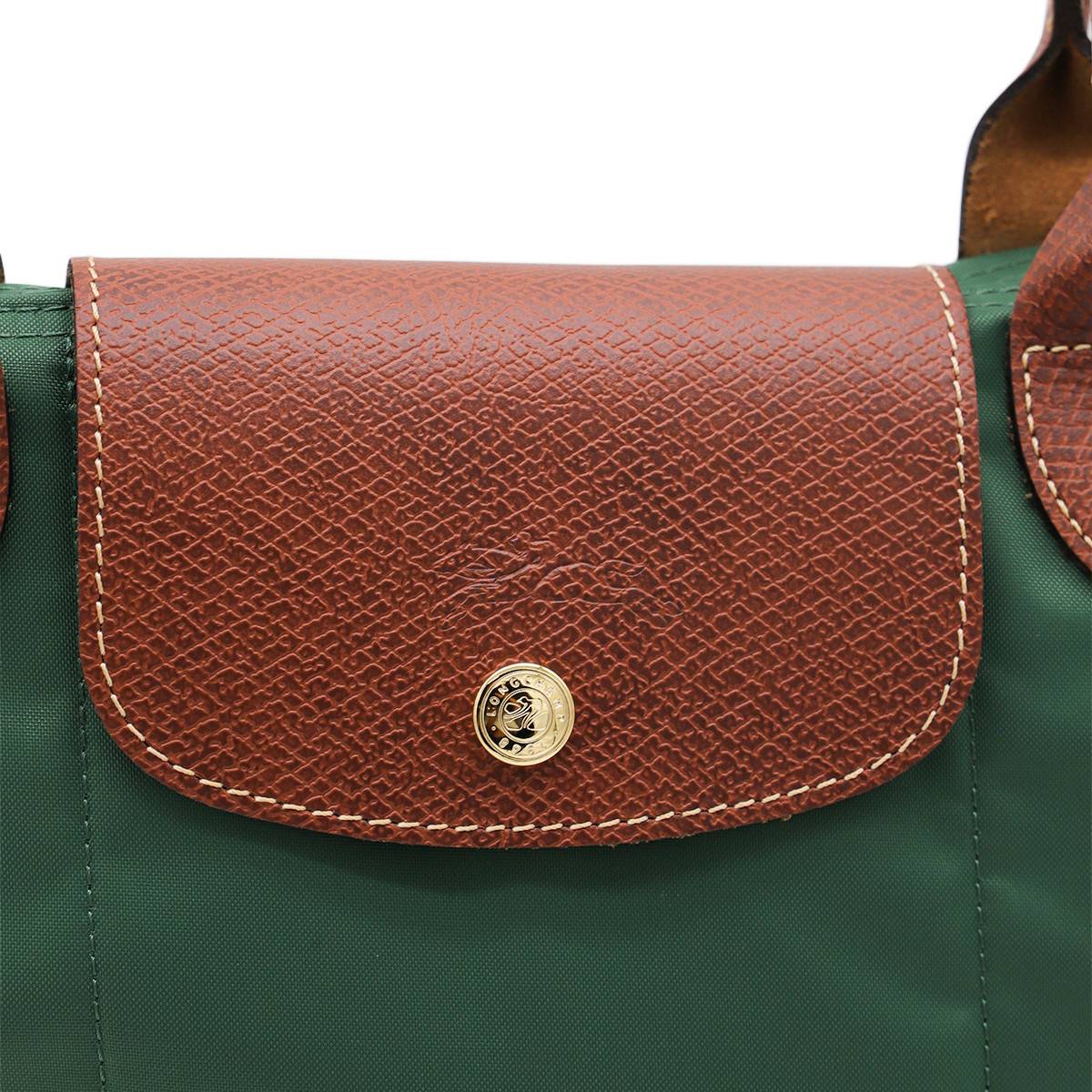 Longchamp M - Verde eucalipto