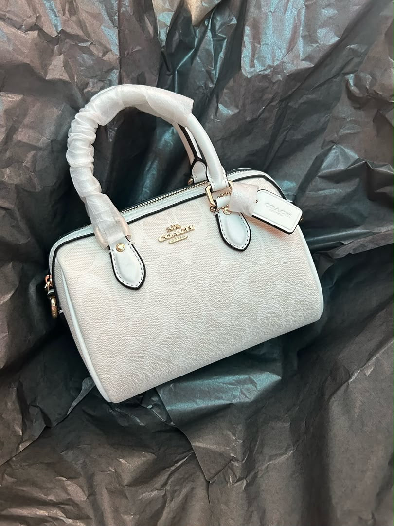 Coach Mini Rowan Satchel - Branco