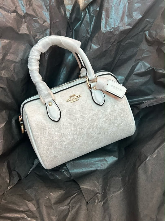 Coach Mini Rowan Satchel - Branco