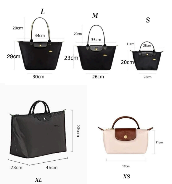 Longchamp XL - Castanho Conhaque