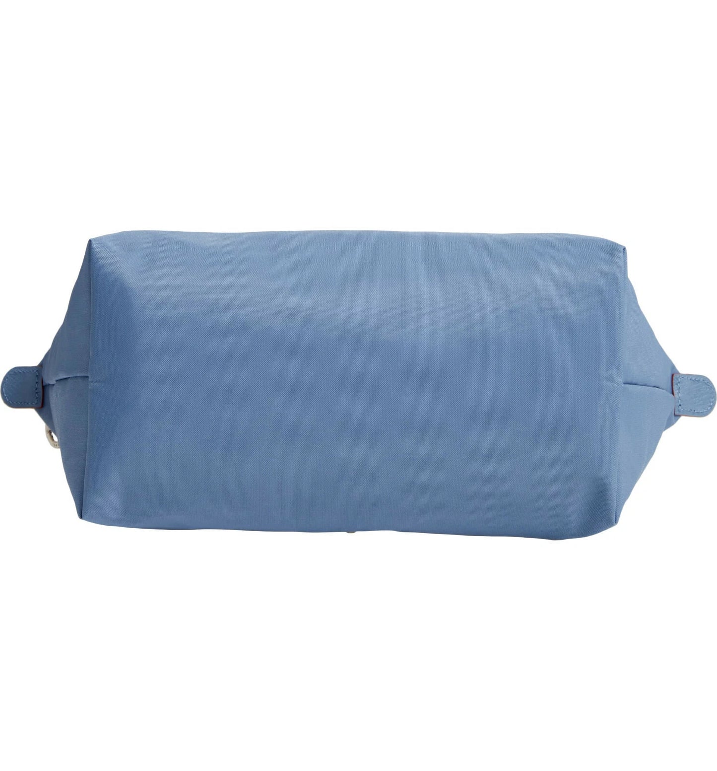 Longchamp M - Azul com acabamento em vermelho